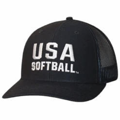 USA Softball Mesh Adjustable 8-Stitch Summer Cap