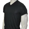 Smitty Black V-Neck Short Sleeve Loose Fit Referee Shirt