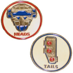 Umpire Flipping Coin Mask/Indicator