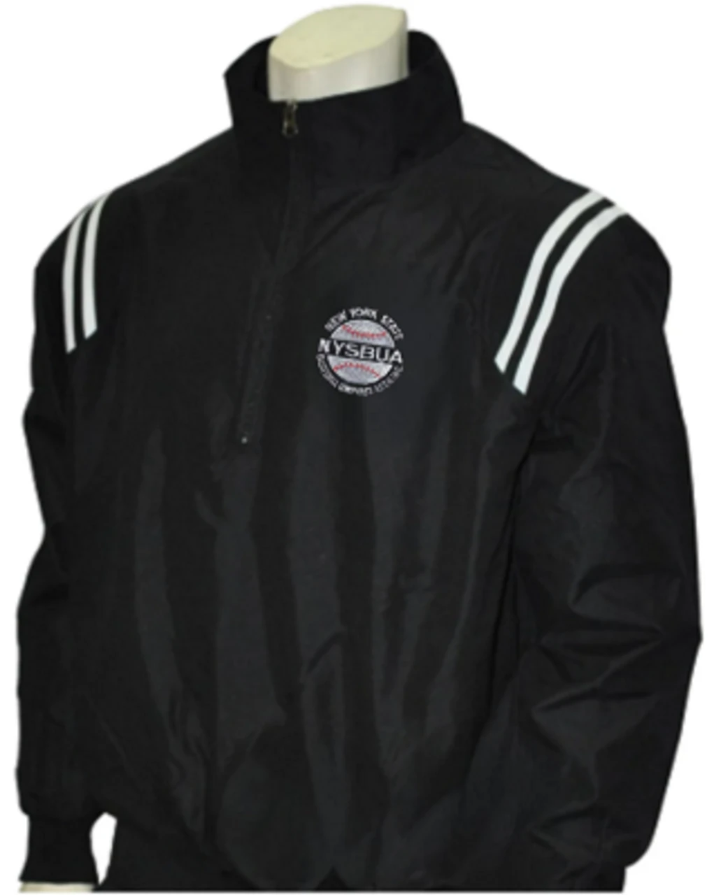 New York State NYSBUA Black Umpire Pullover With White Trim 3 New York State NYSBUA Black Umpire Pullover With White Trim