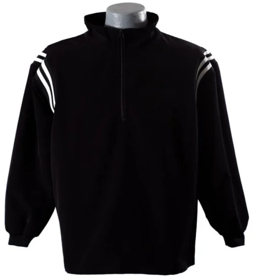 Smitty Black Open Bottom Pullover Black/White Trim
