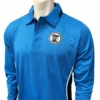 Minnesota MSHSL Men's Bright Blue Long Sleeve Softball Umpire Shirt 2 Minnesota MSHSL Men's Bright Blue Long Sleeve Softball Umpire Shirt -Power Fit Wear Shop BBS347MN BB 14815.1739491177