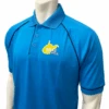 West Virginia SSAC Men's Bright Blue Short Sleeve Volleyball Referee Shirt