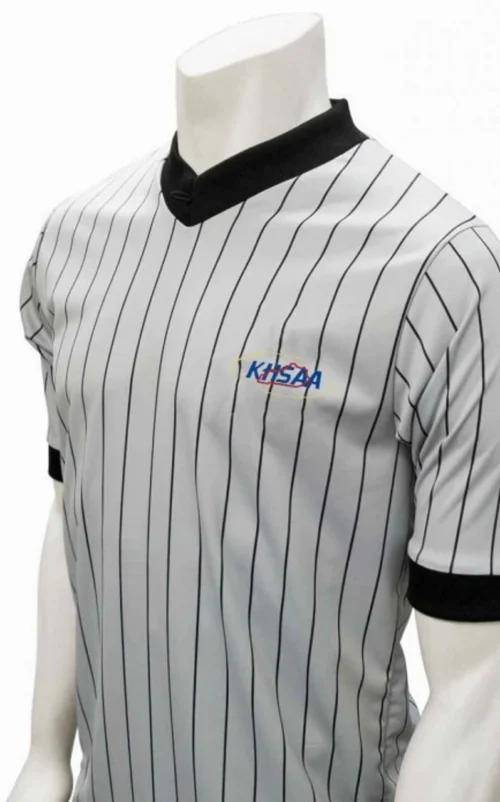 Kentucky KHSAA Embroidered Mesh Grey Wrestling Referee Shirt
