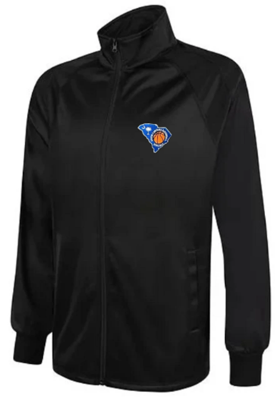 South Carolina Black Referee Pregame Jacket With Cadet Collar 3 South Carolina Black Referee Pregame Jacket With Cadet Collar