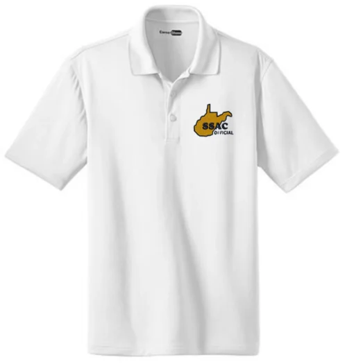 West Virginia SSAC CornerStone® Select Snag-Proof Swimming Referee Shirt