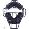 Diamond DFM-IX3 Black Umpire Mask -Power Fit Wear Shop DFM UMP BK Front 74096.1709842243