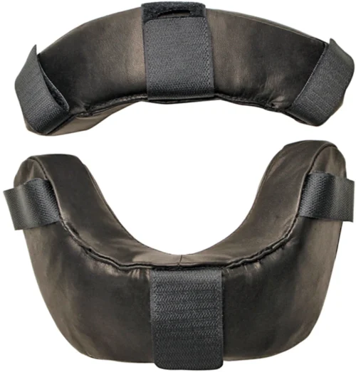 Diamond Black Leather Replacement Pads