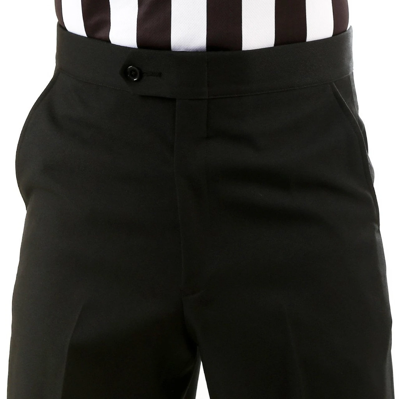 Smitty 4-way Stretch Flat Front Side Seam Slash Pocket Referee Pants 4 Smitty 4-way Stretch Flat Front Side Seam Slash Pocket Referee Pants - Image 2