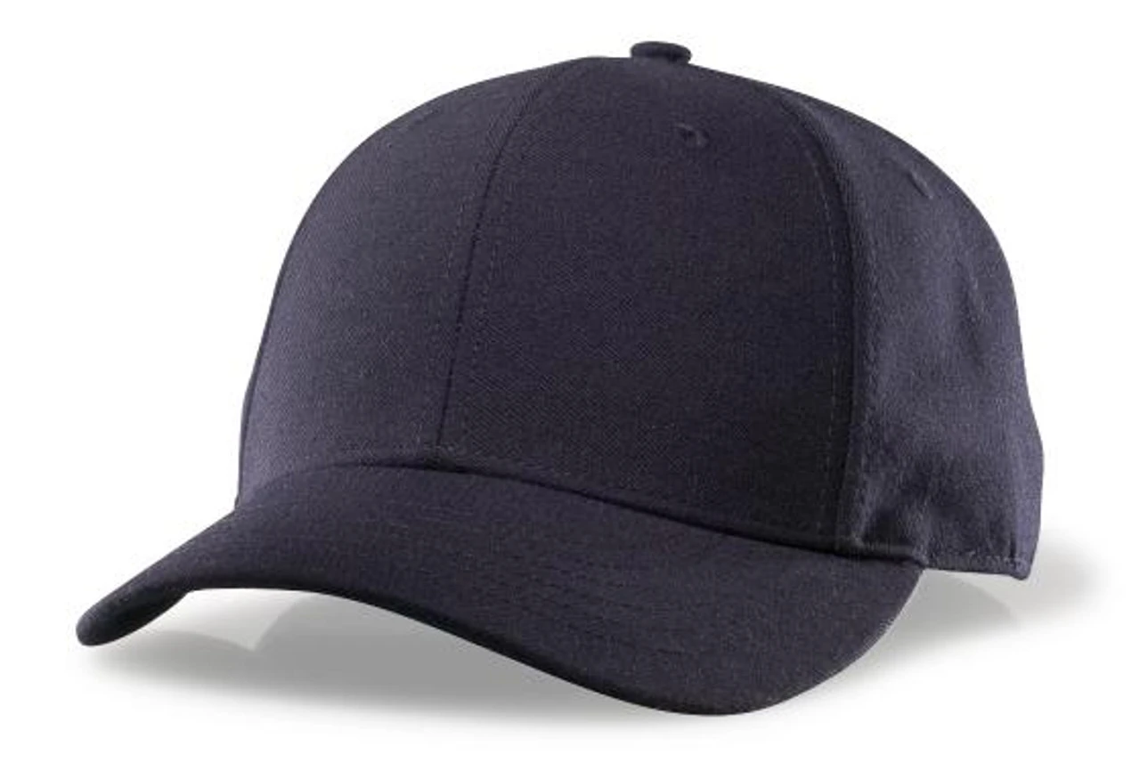 Richardson Navy Fitted Wool 6-stitch Combo Umpire Cap 3 Richardson Navy Fitted Wool 6-stitch Combo Umpire Cap