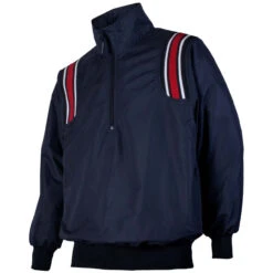 Honig's Navy Umpire Pullover With Red/White Trim