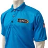 Louisiana LHSOA Bright Blue Short Sleeve Men's Volleyball Referee Shirt -Power Fit Wear Shop LHSOA Volleyball Blue Mens 97461.1662348058