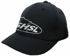 Minnesota MSHSL Smitty Black 6-stitch Mesh Baseball Umpire Cap