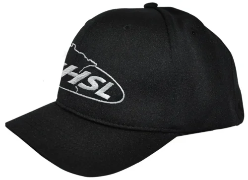 Minnesota MSHSL Smitty Black 6-stitch Wool Baseball Umpire Cap