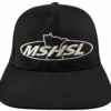 Minnesota MSHSL Black 4-stitch Wool Baseball Umpire Cap -Power Fit Wear Shop MSHSL Black Cap 3 39953.1756417617