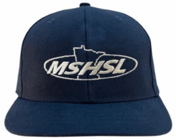 Minnesota MSHSL Navy Ignite LT Laser Performance 4-stitch Softball Umpire Cap