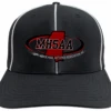 Mississippi MHSAA Black Flex-Fit Pulse Football Referee Cap