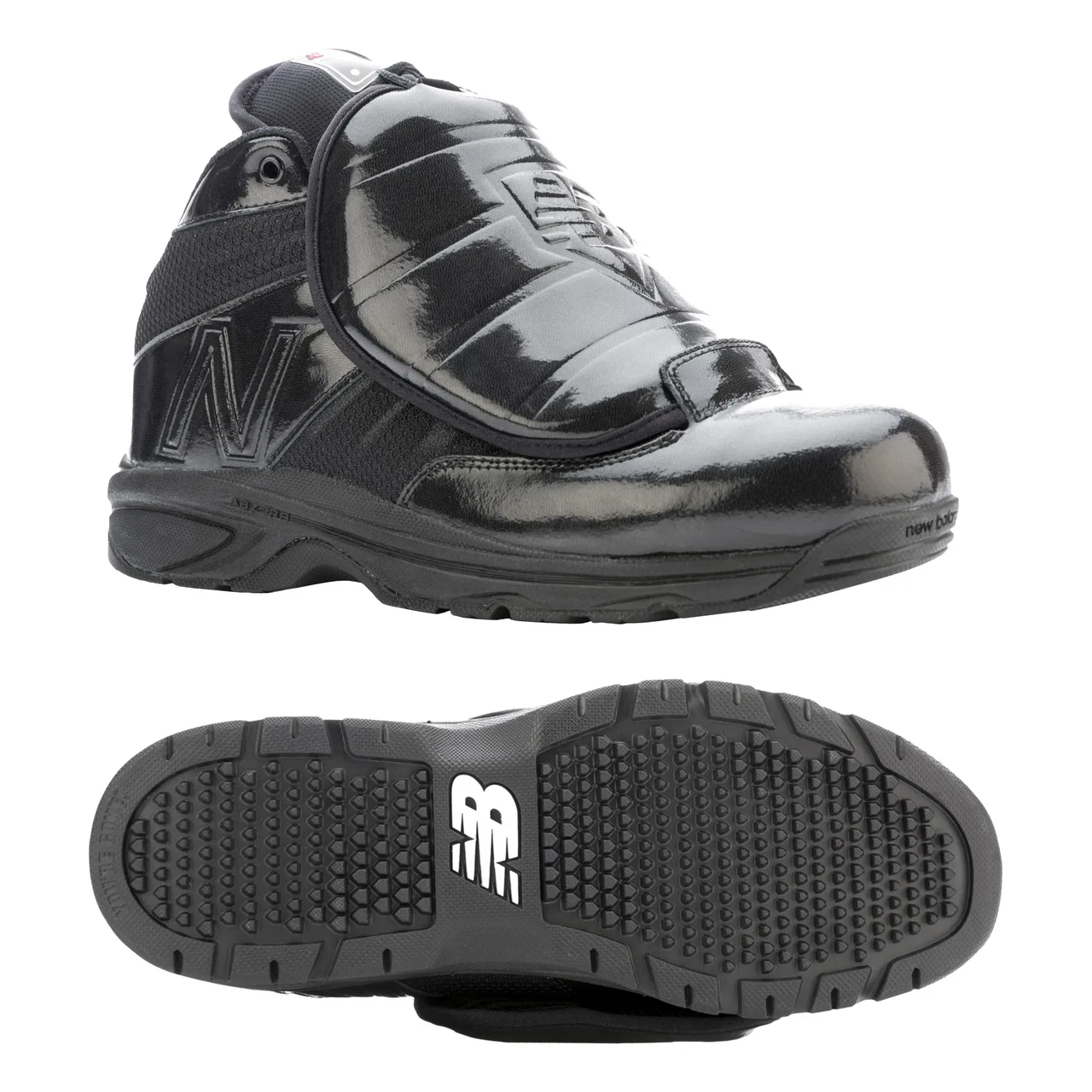 New Balance MU460BK Umpire Plate Shoes All Black 4 New Balance MU460BK Umpire Plate Shoes All Black - Image 2