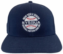 New York State Baseball Umpires Association Navy Baseball Umpire Cap