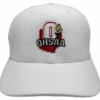 Ohio OHSAA Pulse Performance White Flex-fit Football Referee Cap -Power Fit Wear Shop Ohio White Football Cap 54394.1740183696
