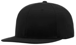 Richardson Black Ignite Performance LT Flex-Fit 8-stitch Umpire Base Cap
