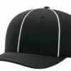 Richardson Ignite Laser Performance Black/White Football Referee Cap