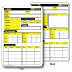 Ref Smart 2-Sided Rewritable Football Game Card