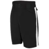 Smitty Officials Apparel Black Referee Shorts With White Stripe -Power Fit Wear Shop S180 69117.1709884982