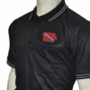 Iowa IHSAA Embroidered Body Flex® Style Black Umpire Shirt