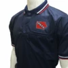 Iowa IHSAA Embroidered Body Flex® Style Navy Blue Umpire Shirt -Power Fit Wear Shop S307IA NV 72197.1670774351