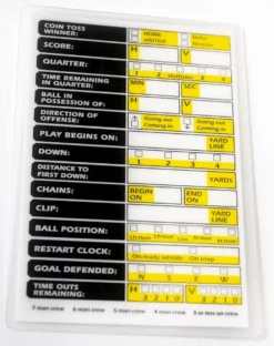 Ref Smart Severe Weather Football Game Card -Power Fit Wear Shop Severe Weather 2 93241.1723225795