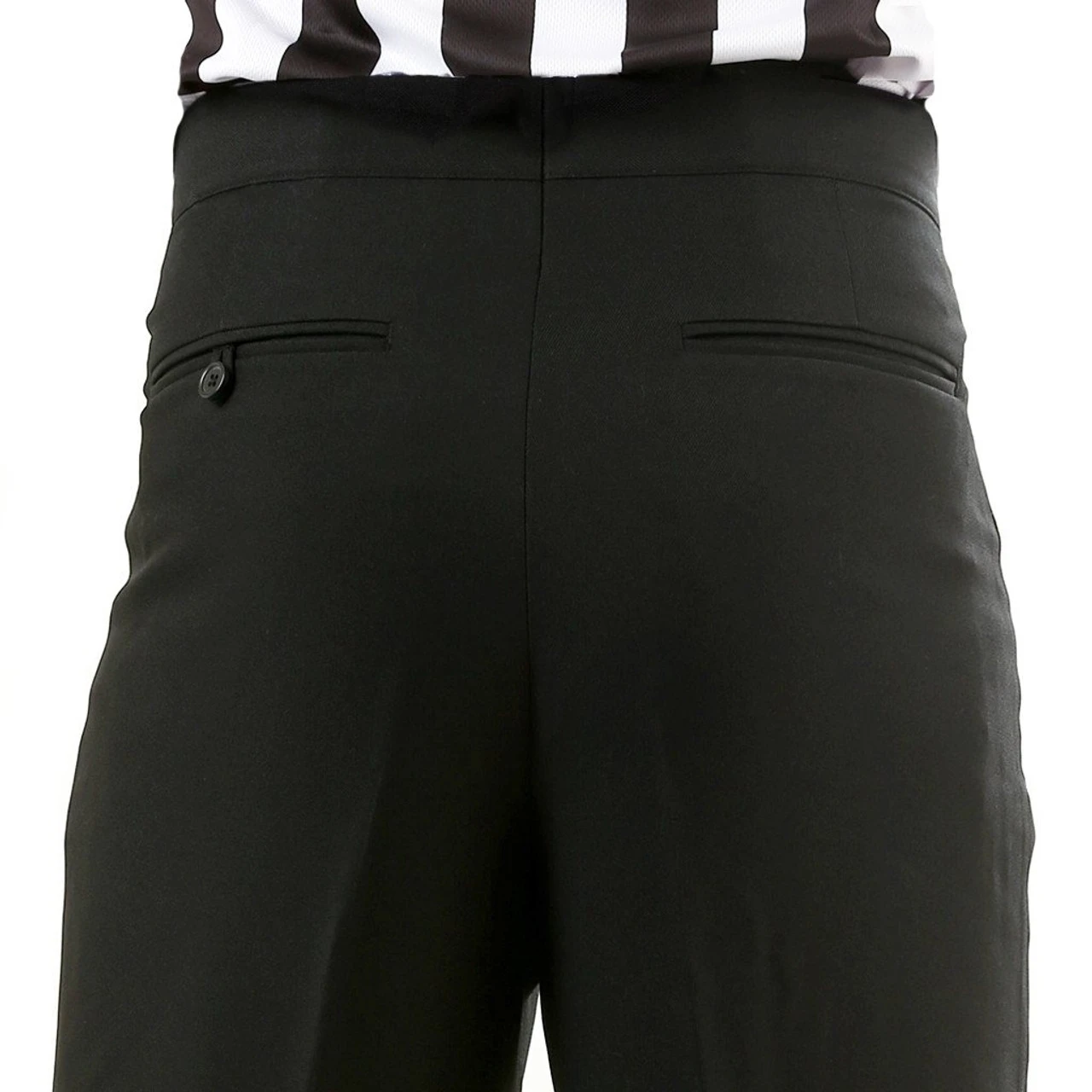 Smitty 4-way Stretch Flat Front Side Seam Slash Pocket Referee Pants 5 Smitty 4-way Stretch Flat Front Side Seam Slash Pocket Referee Pants - Image 3
