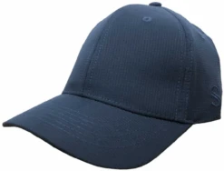 Smitty Navy Performance Mesh 8-stitch Flex-Fit Umpire Base Cap