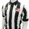 California CIF Short Sleeve 2 1/4" Football Referee Shirt-No Side Panel -Power Fit Wear Shop USA109CIF 89891.1740951789