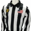 California CIF Long Sleeve 2 1/4" Football Referee Shirt-No Side Panel 1 California CIF Long Sleeve 2 1/4" Football Referee Shirt-No Side Panel -Power Fit Wear Shop USA110CIF 70078.1740951534