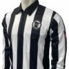 Minnesota MSHSL 2 1/4" Stripe Long Sleeve Football Referee Shirt 1 Minnesota MSHSL 2 1/4" Stripe Long Sleeve Football Referee Shirt -Power Fit Wear Shop USA110MN 88658.1694977592
