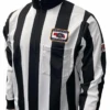 Nebraska NSAA Cold Weather Long Sleeve Football Referee Shirt No Flag -Power Fit Wear Shop USA129NE No Flag 06636.1723123569