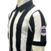 Kansas KSHSAA Short Sleeve 2 1/4" Football Referee Shirt Reverse Flag -Power Fit Wear Shop USA137KS 64918.1662252240