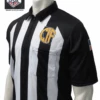 California CFOA 2 1/4" Stripe Short Sleeve Body Flex® Football Referee Shirt