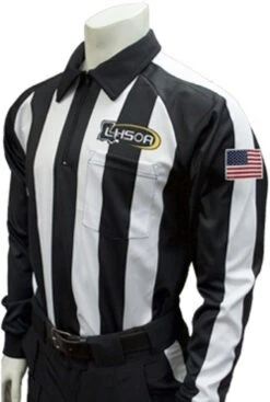 Louisiana LHSOA Long Sleeve Football Referee Shirt