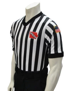 Iowa IHSAA Dye Sublimated Side Panel Basketball Referee Shirt-LG