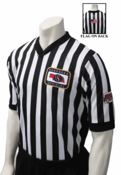 Nebraska NSAA Dye Sublimated NHSOA Basketball Referee Shirt