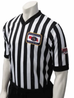 Nebraska NSAA- NHSOA Side Panel Basketball Referee Shirt No Flag
