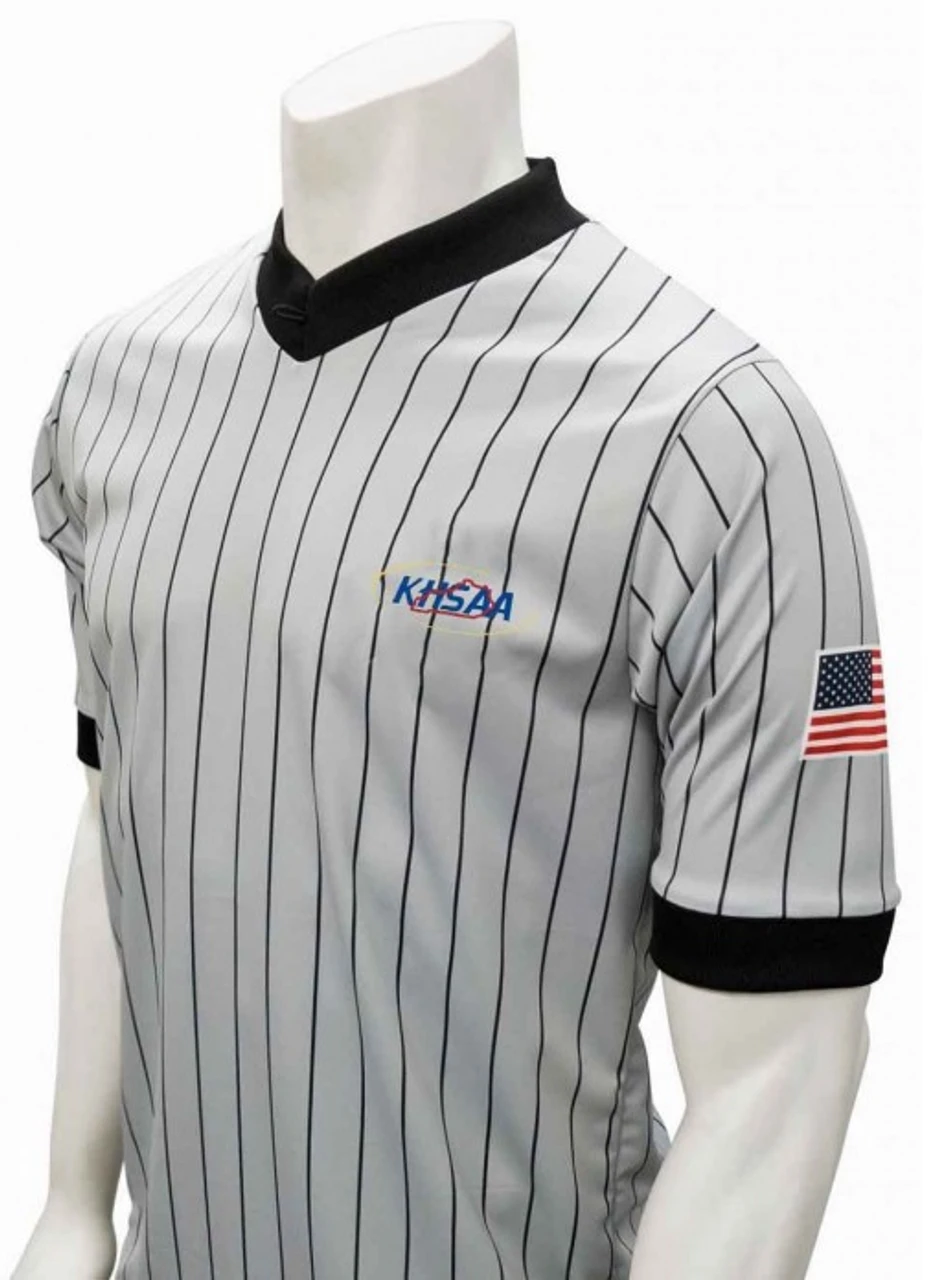 Kentucky KHSAA Dye Sublimated Wrestling Referee Shirt 3 Kentucky KHSAA Dye Sublimated Wrestling Referee Shirt