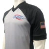 Georgia GHSA Men's Body Flex® Grey And Black Basketball Referee Shirt -Power Fit Wear Shop USA207GA 88341.1661986131