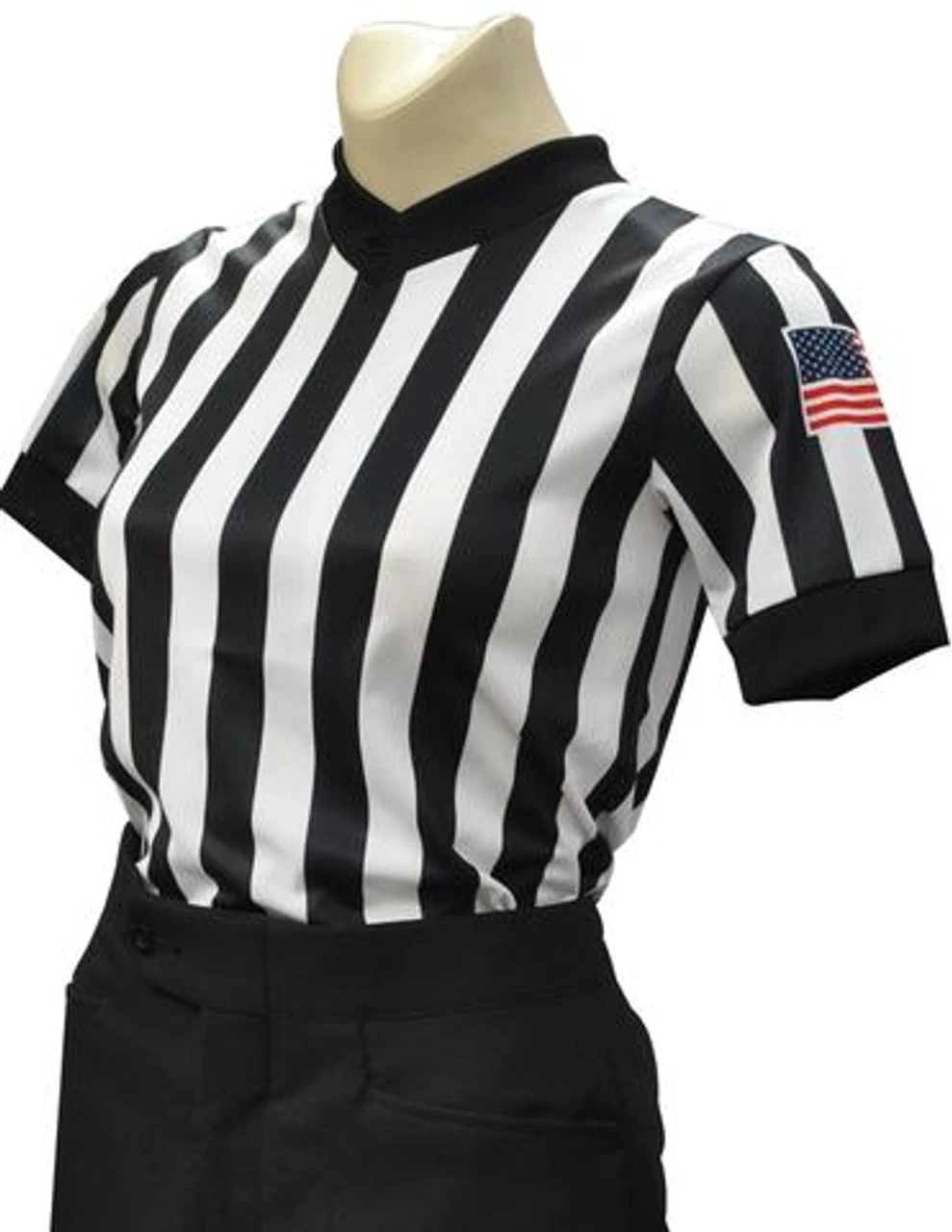 Smitty Women's Dye Sublimated Basketball Referee Shirt-DC 3 Smitty Women's Dye Sublimated Basketball Referee Shirt-DC