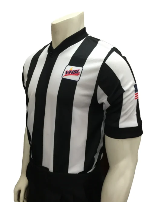 Virginia VHSA Dye Sublimated Basketball Referee Shirt