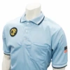 California CIF Dye Sublimated Powder Blue Umpire Shirt -Power Fit Wear Shop USA300CIF PB 09986.1740944079