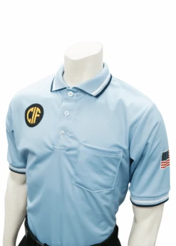 California CIF Dye Sublimated Powder Blue Umpire Shirt