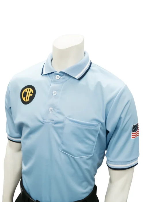 California CIF Dye Sublimated Powder Blue Umpire Shirt